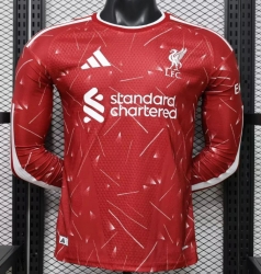 2627 LI Home Long sleeve Player Version Soccer Jersey